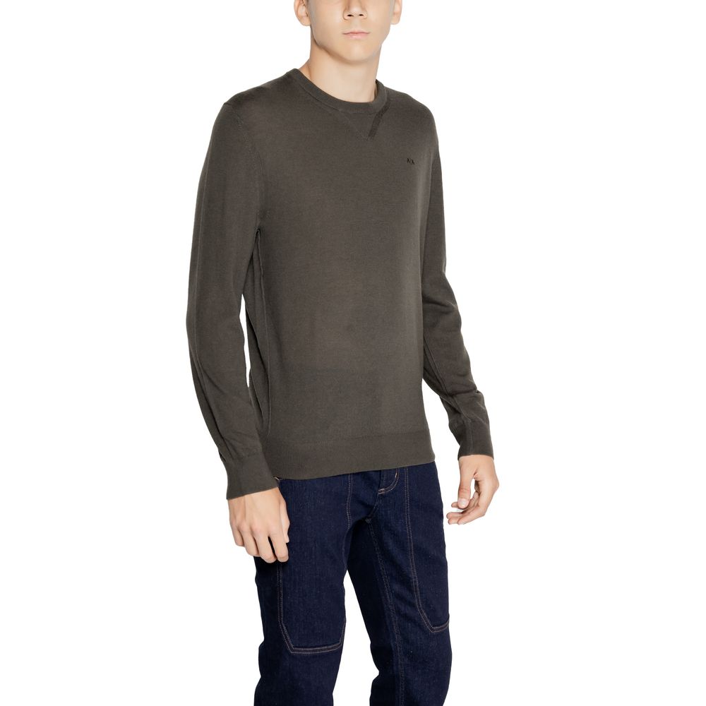 Armani Exchange Green Wool Sweater $222.00 Armani Exchange Luzworld