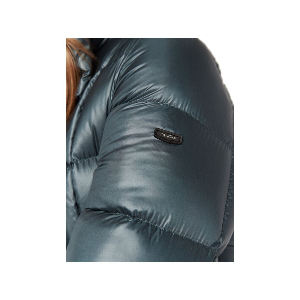 Refrigiwear Green Polyester Jackets & Coat $373.00 Refrigiwear Luzworld