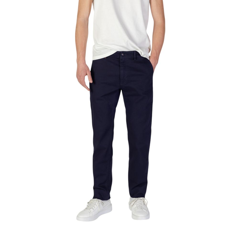 Hugo Boss Blue Cotton Skinny Pant $241.00 Hugo Boss Luzworld
