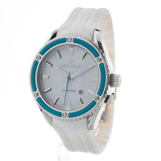 Folli Follie White Synthetic Watch $497.00 Folli Follie Luzworld