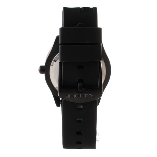 Folli Follie Black Synthetic Watch $200.00 Folli Follie Luzworld