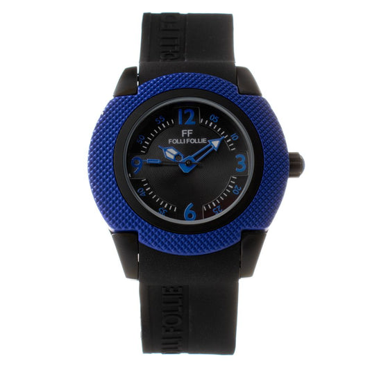 Folli Follie Black Synthetic Watch $192.00 Folli Follie Luzworld