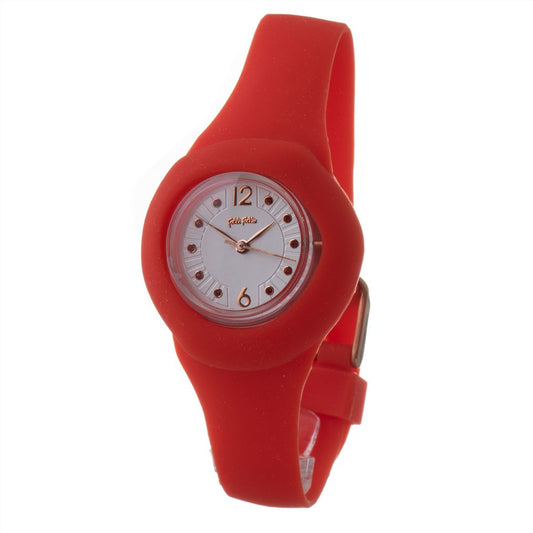 Folli Follie Red Synthetic Watch $192.00 Folli Follie Luzworld
