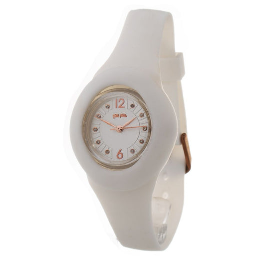 Folli Follie White Synthetic Watch $192.00 Folli Follie Luzworld