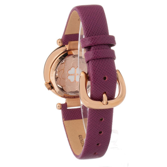 Folli Follie Purple Leather Watch $784.00 Folli Follie Luzworld