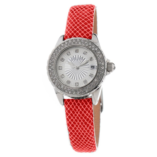 Folli Follie Red Leather Watch $200.00 Folli Follie Luzworld