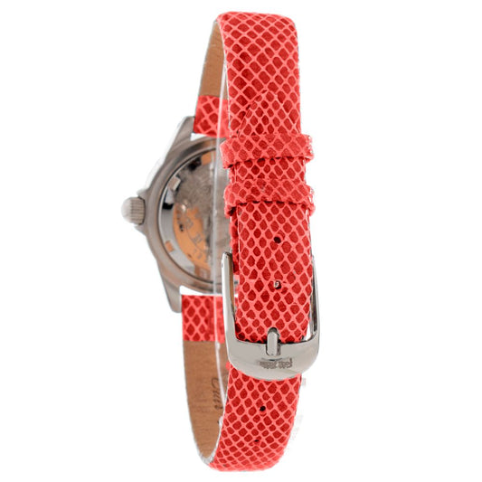 Folli Follie Red Leather Watch $200.00 Folli Follie Luzworld