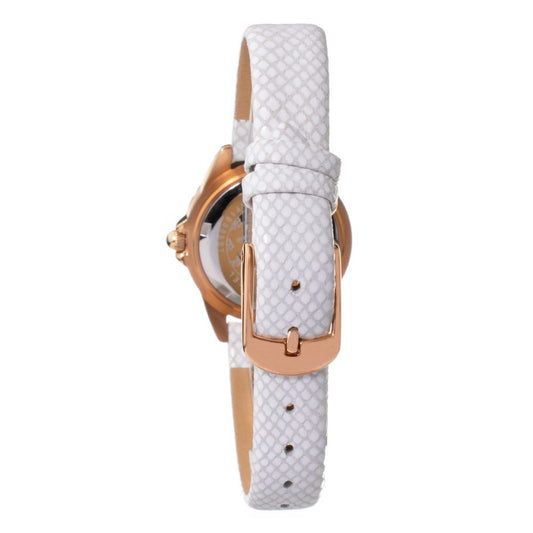Folli Follie White Leather Watch $220.00 Folli Follie Luzworld