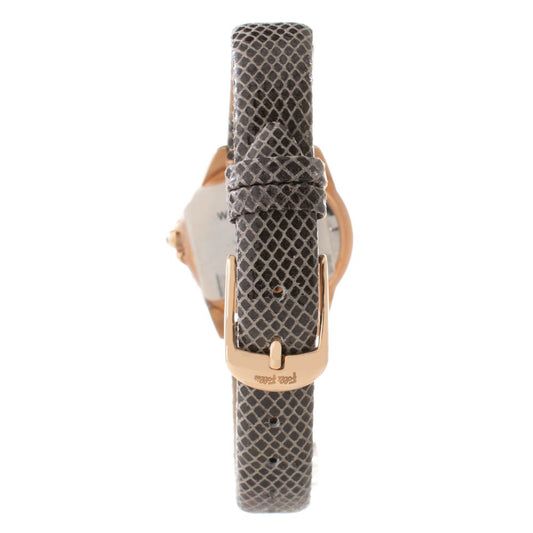 Folli Follie Gray Leather Watch $229.00 Folli Follie Luzworld