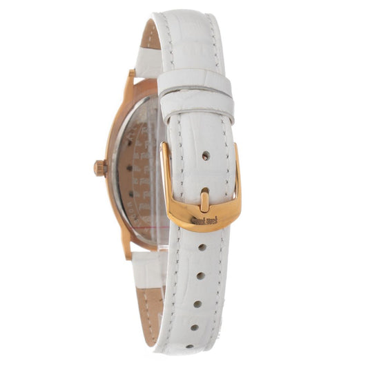 Folli Follie White Leather Watch $272.00 Folli Follie Luzworld