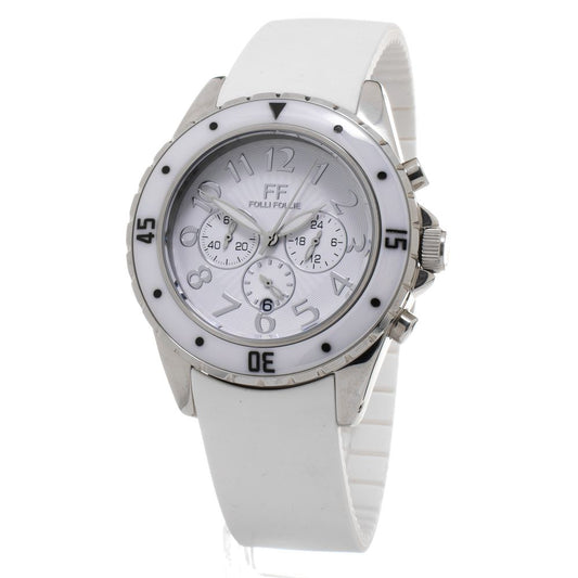 Folli Follie White Synthetic Watch $282.00 Folli Follie Luzworld
