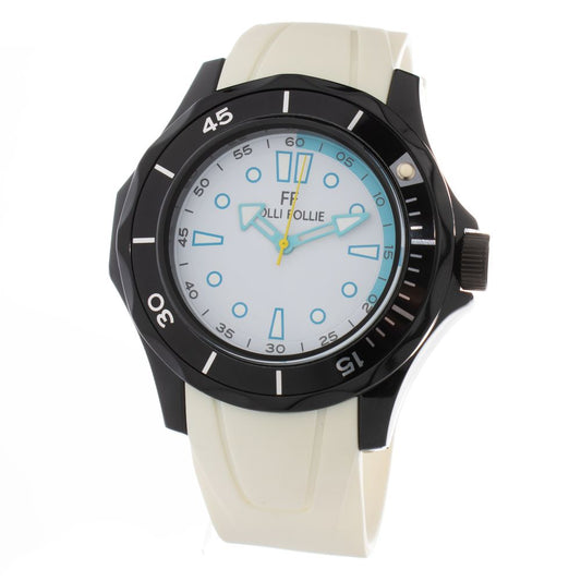 Folli Follie White Synthetic Watch $211.00 Folli Follie Luzworld
