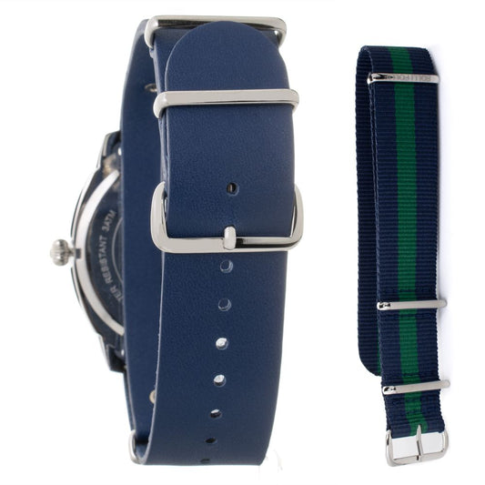 Folli Follie Blue Leather Watch $497.00 Folli Follie Luzworld