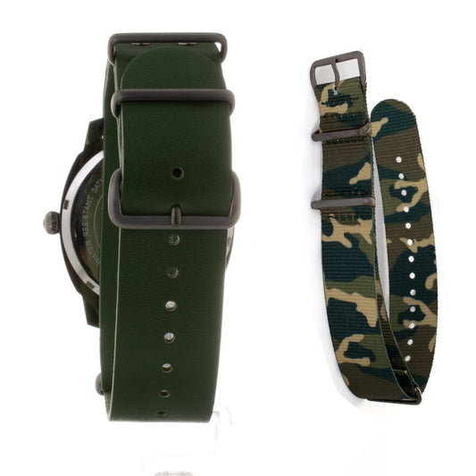 Folli Follie Green Leather Watch $497.00 Folli Follie Luzworld