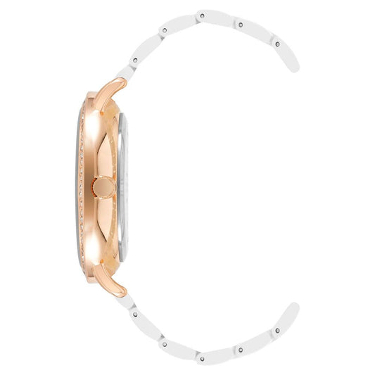 Juicy Couture White Metal Watch $217.00 Juicy Couture Luzworld