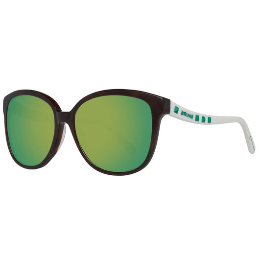 Just Cavalli Brown Plastic Sunglasses $195.00 Just Cavalli Luzworld
