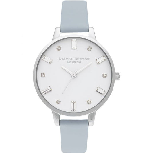 Olivia Burton Blue Artificial Leather Watch $301.00 Olivia Burton Luzworld