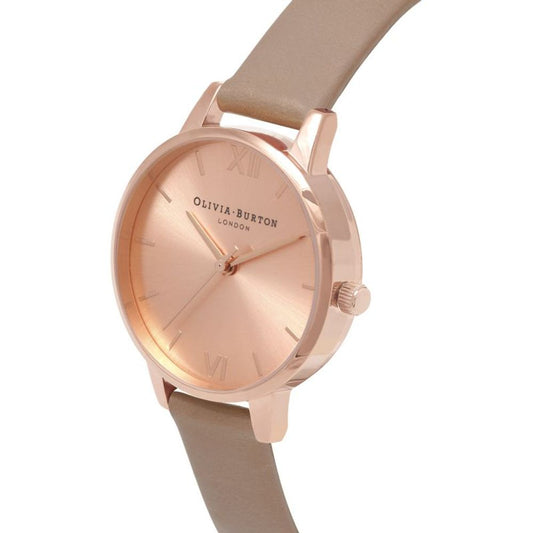 Olivia Burton Brown Artificial Leather Watch $182.00 Olivia Burton Luzworld