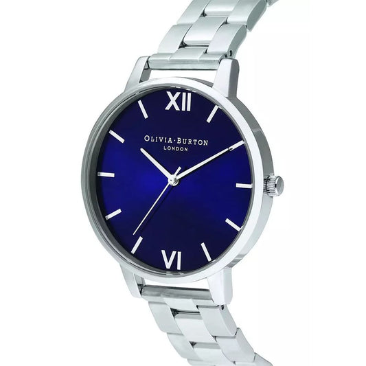 Olivia Burton Silver Stainless Steel Watch $242.00 Olivia Burton Luzworld