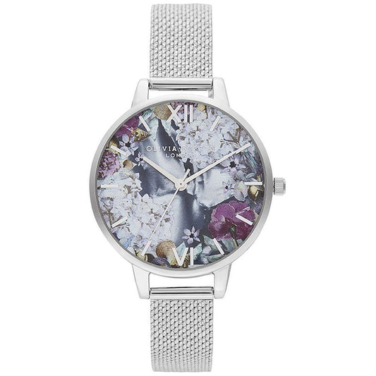 Olivia Burton Silver Stainless Steel Watch $254.00 Olivia Burton Luzworld