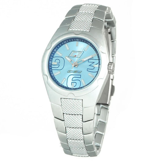 Chronotech Silver Stainless Steel Watch $149.00 Chronotech Luzworld