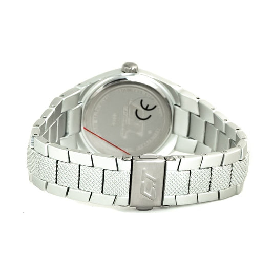 Chronotech Silver Stainless Steel Watch $149.00 Chronotech Luzworld