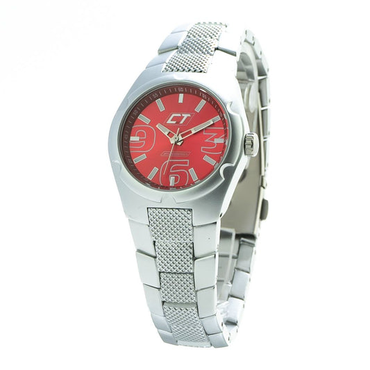 Chronotech Silver Stainless Steel Watch $149.00 Chronotech Luzworld