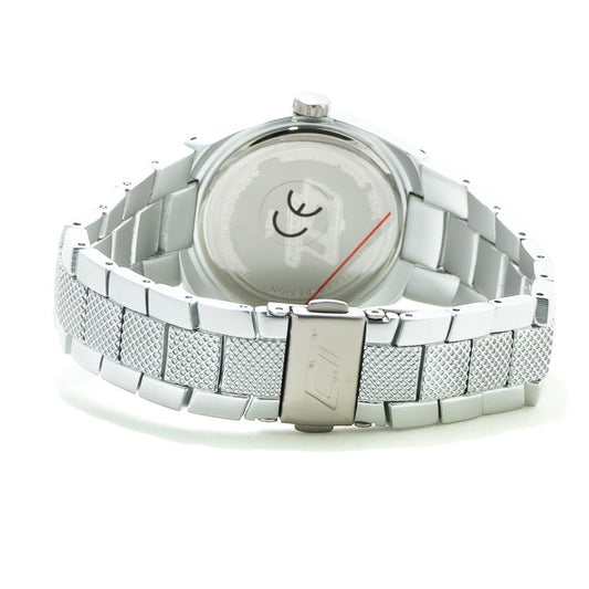 Chronotech Silver Stainless Steel Watch $149.00 Chronotech Luzworld