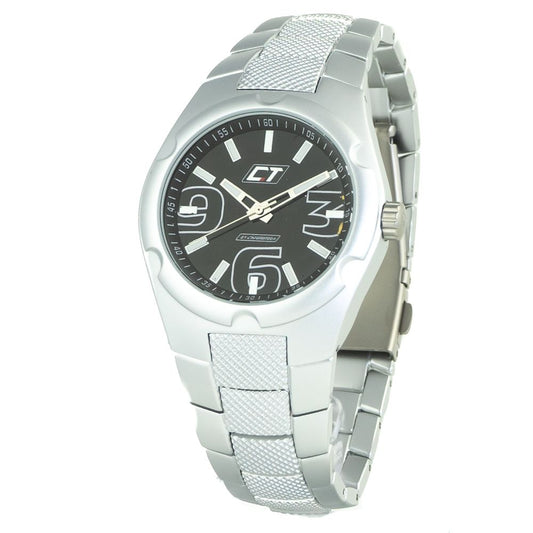 Chronotech Silver Stainless Steel Watch $149.00 Chronotech Luzworld