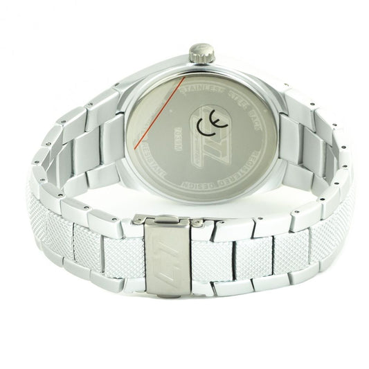 Chronotech Silver Stainless Steel Watch $149.00 Chronotech Luzworld