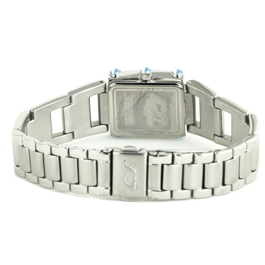 Chronotech Silver Stainless Steel Watch $157.00 Chronotech Luzworld