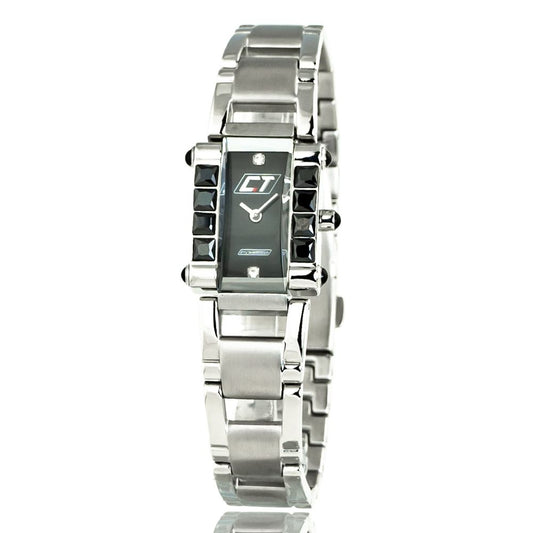 Chronotech Silver Stainless Steel Watch $156.00 Chronotech Luzworld