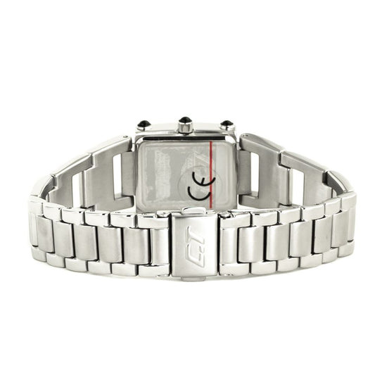 Chronotech Silver Stainless Steel Watch $156.00 Chronotech Luzworld
