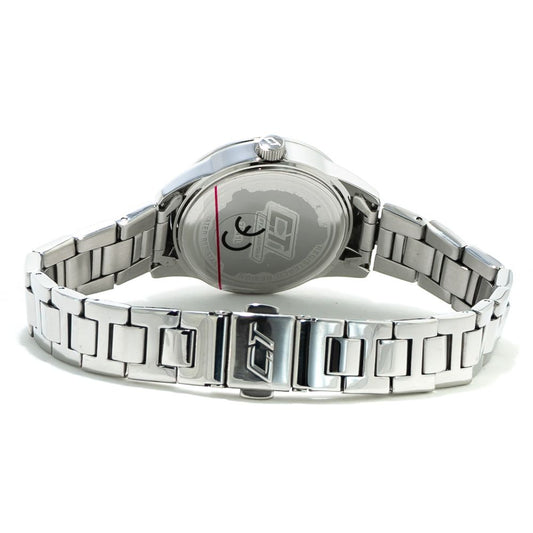 Chronotech Silver Stainless Steel Watch $138.00 Chronotech Luzworld