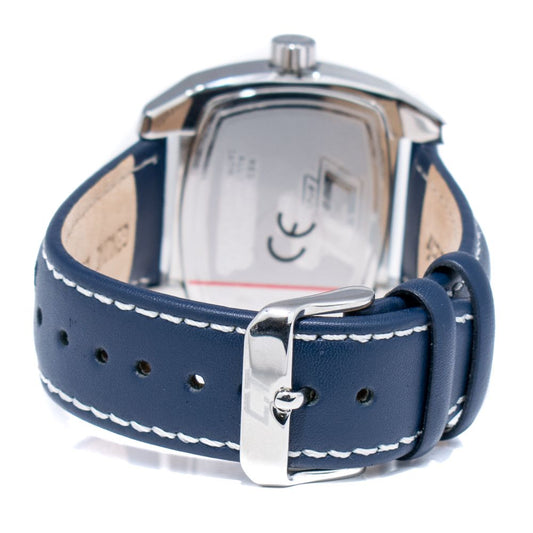Chronotech Blue Leather Watch $162.00 Chronotech Luzworld