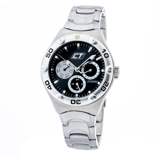 Chronotech Gray Stainless Steel Watch $164.00 Chronotech Luzworld