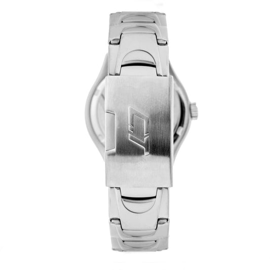 Chronotech Silver Stainless Steel Watch $165.00 Chronotech Luzworld