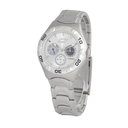 Chronotech Silver Stainless Steel Watch $164.00 Chronotech Luzworld