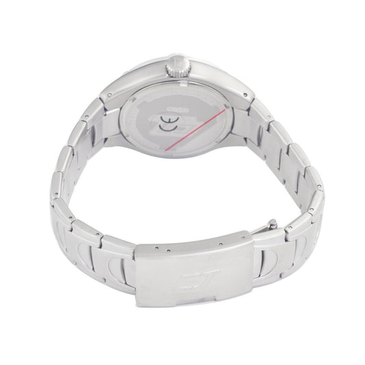 Chronotech Silver Stainless Steel Watch $164.00 Chronotech Luzworld
