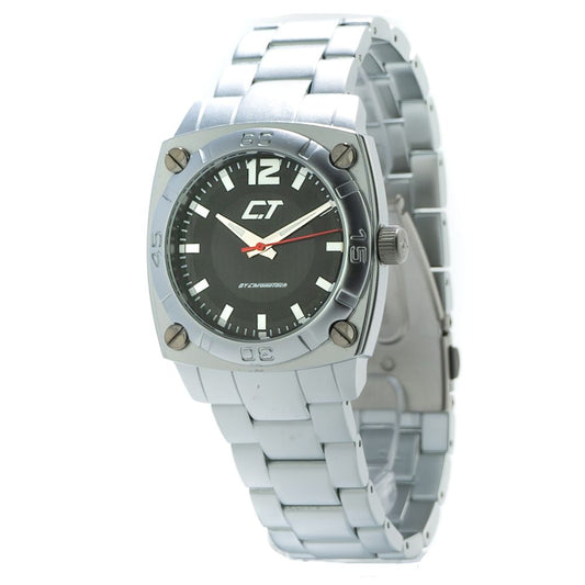 Chronotech Silver Aluminum Watch $156.00 Chronotech Luzworld