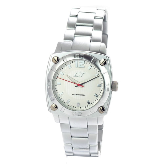 Chronotech Silver Aluminum Watch $156.00 Chronotech Luzworld
