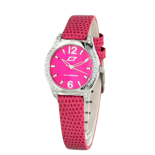 Chronotech Multicolor Leather Watch $131.00 Chronotech Luzworld