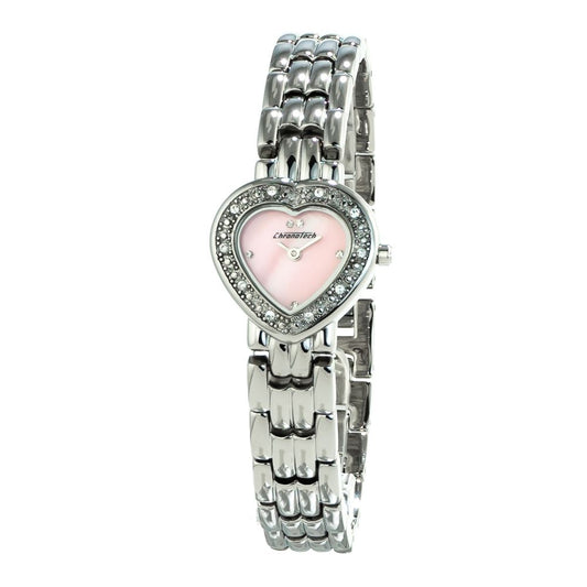 Chronotech Silver Stainless Steel Watch $151.00 Chronotech Luzworld