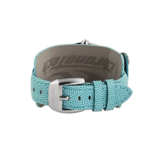 Chronotech Blue Leather Watch $165.00 Chronotech Luzworld