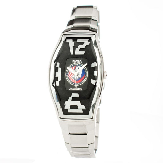 Chronotech Silver Stainless Steel Watch $210.00 Chronotech Luzworld