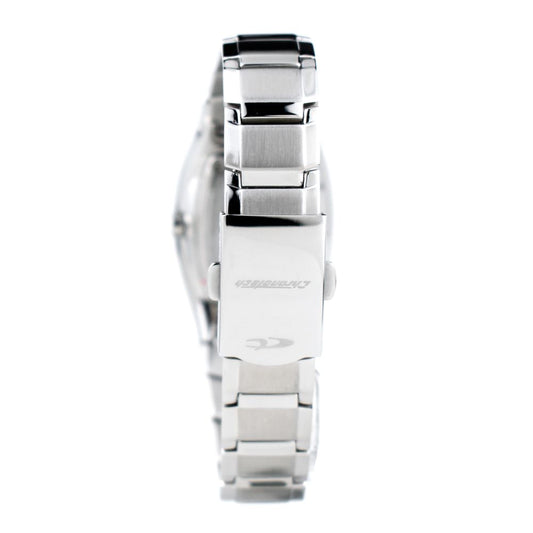 Chronotech Silver Stainless Steel Watch $210.00 Chronotech Luzworld