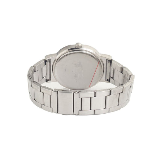 Chronotech Silver Stainless Steel Watch $114.00 Chronotech Luzworld