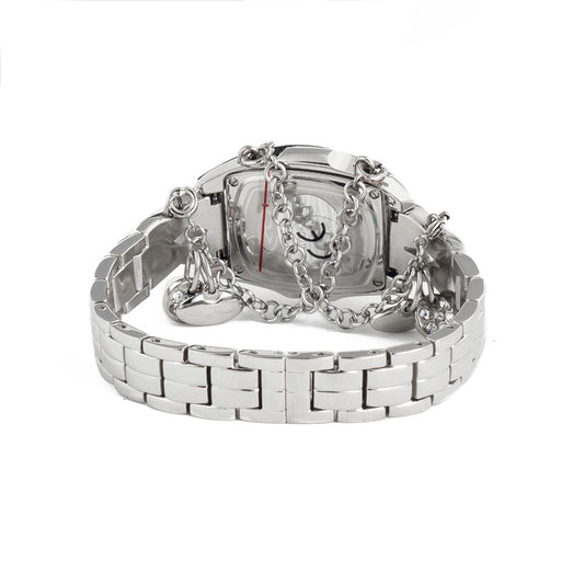 Chronotech Silver Stainless Steel Watch $441.00 Chronotech Luzworld