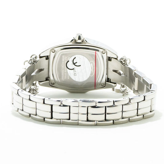 Chronotech Silver Stainless Steel Watch $220.00 Chronotech Luzworld
