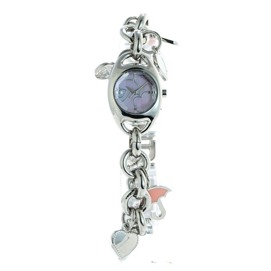 Chronotech Silver Stainless Steel Watch $204.00 Chronotech Luzworld